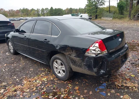 2013 Chevrolet Impala Ls из США, поврежденный, VIN 2G1WF5E37D1267261